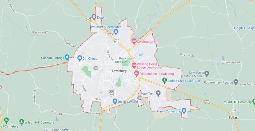 Pest Control Serving Lewisburg Tennessee