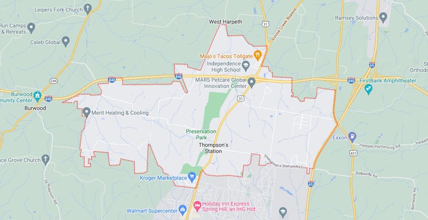 Pest Control Serving Thompson's Station Tennessee